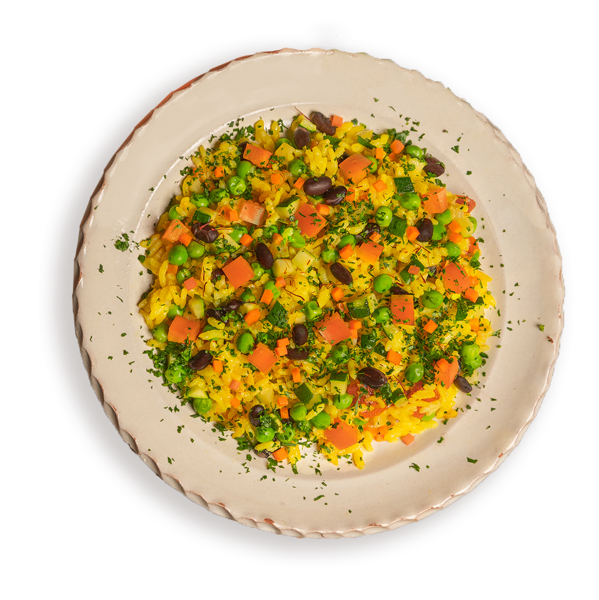 Paella vegetale